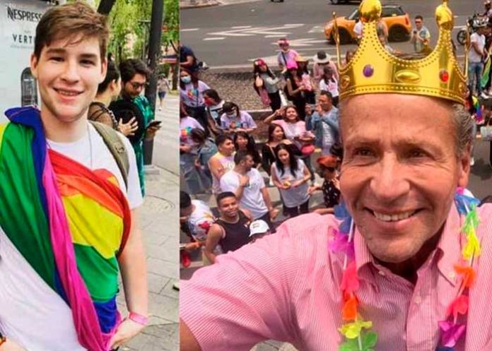 .5 Alfredo Adame en la marcha del orgullo: