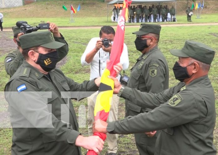 Se realizó traspaso de mando en el primer comando militar regional en Estelí