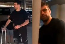 Gerard Piqué furioso rompe el celular de un periodista que lo perseguía Gerard Piqué furioso rompe el celular de un periodista que lo perseguía