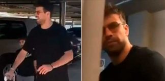 Gerard Piqué furioso rompe el celular de un periodista que lo perseguía