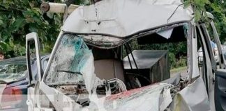 Dos lesionados en accidente de tránsito en El Rama, Caribe Sur