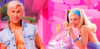 Filtran a Margot Robbie y Ryan Gosling juntos en el set de Barbie