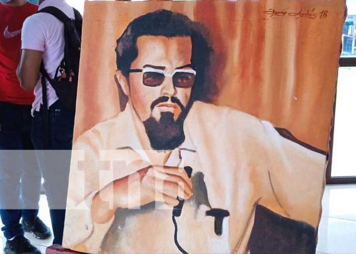 Jóvenes dibujantes homenajean al Cmdte. Carlos Fonseca Amador