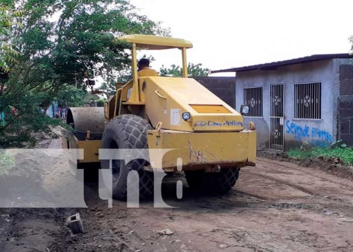 Foto: Alcaldía de Tipitapa realiza reparación de calles / TN8