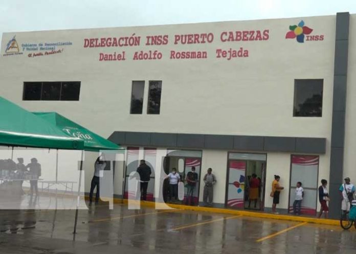 INSS-3 Nuevo edificio del INSS al servicio de la población en Bilwi