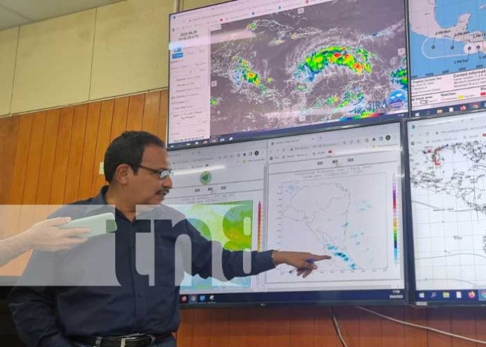 INTER-1 Bonnie podría llegar a Nicaragua con vientos de 90 a 95 km por hora
