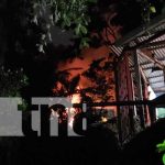 Voraz incendio reduce a cenizas una vivienda en Jinotega Voraz incendio reduce a cenizas una vivienda en Jinotega