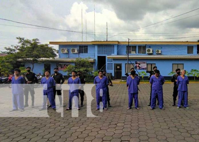 15 detenidos por delitos de peligrosidad en Masaya
