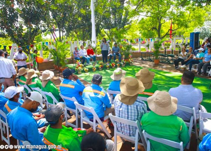 PARQUES-1 Parques más limpios de Managua reciben reconocimientos