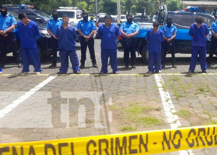 Policia Nacional presenta informe semanal en Nicaragua