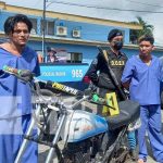 Policía de Masaya presenta a supuestos delincuentes Policía de Masaya presenta a supuestos delincuentes