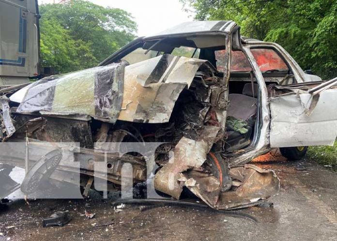 Violento accidente de tránsito en Juigalpa