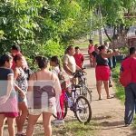 Escena de accidente de tránsito en Tipitapa