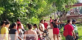 Escena de accidente de tránsito en Tipitapa