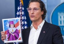Matthew McConaughey visita Washington para exigir control al acceso de armas McConaughey exige control al acceso de armas