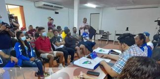 Conferencia de prensa sobre Campeonato de Atletismo en Nicaragua