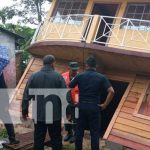 Una vivienda colapsó producto de las lluvias en Bluefields Vivienda colapsa en una zona de Bluefields