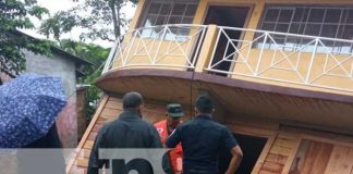 Vivienda colapsa en una zona de Bluefields