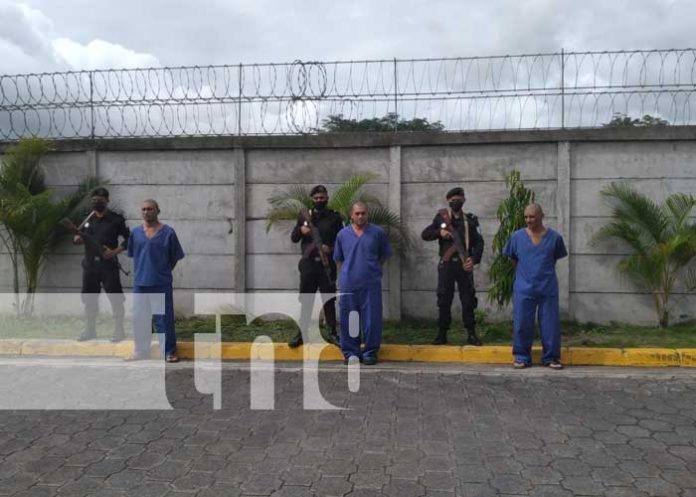 Conferencia de prensa policial en Boaco