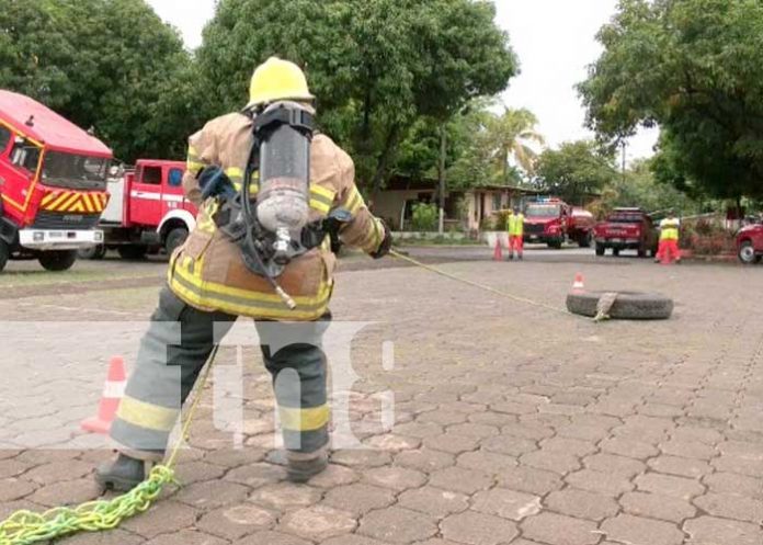 Capacitación para bomberos en Nicaragua