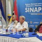 Nicaragua está lista para atender emergencias que podría generar el fenómeno climático Reunión con instituciones de Nicaragua para ver el tema climático