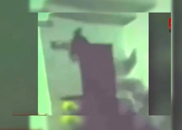 La impactante aparición de “una bruja” causó revuelo 