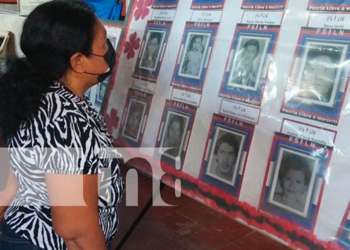 Inauguran galería de los héroes y mártires del barrio San Judas, Managua