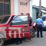 Encuentran camioneta en abandono en Diriamba, Carazo