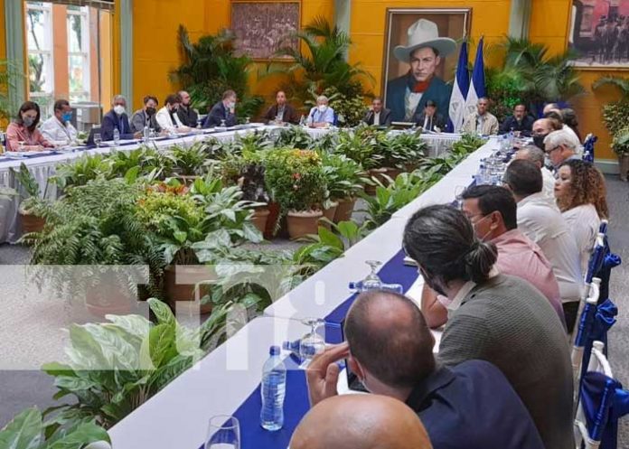 Reunión en Cancillería de Nicaragua para ver la situación climática en el país