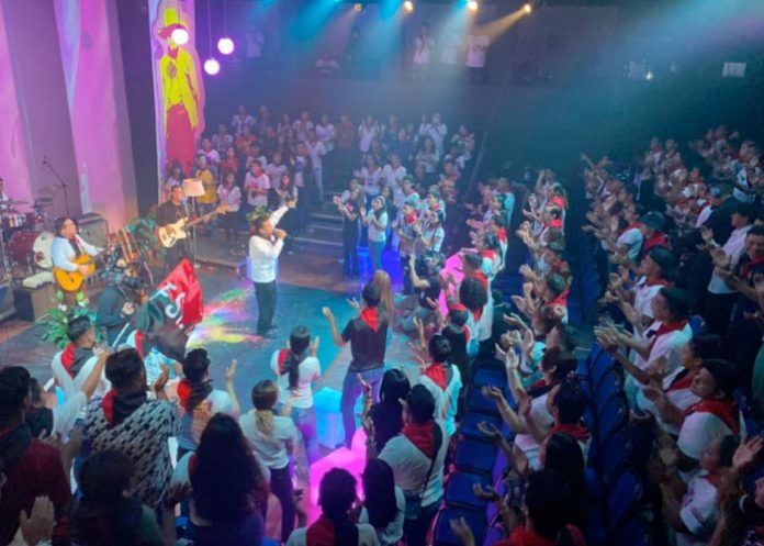 Se realizó grabación del concierto 43/19 en aniversario de la Revolución