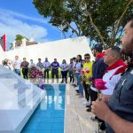 Una flor para Carlos Fonseca en su 86 aniversario de natalicio Ofrenda floral en el Mausoleo de Carlos Fonseca, en Managua