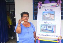 Nueva vivienda en Managua: Una familia más que en invierno no se mojará Nueva vivienda digna para una familia en Managua
