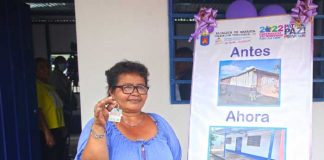 Nueva vivienda digna para una familia en Managua