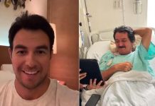 ¡Hermoso gesto! Checo Pérez da sorpresa a un aficionado con cáncer Checo Pérez causante de la alegría en Luis Galindo
