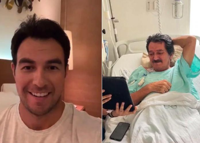 Checo Pérez causante de la alegría en Luis Galindo