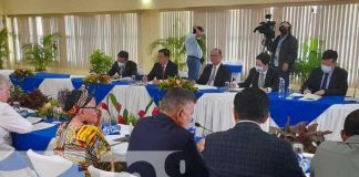 Reunión de la Asamblea Nacional de Nicaragua con delegación de China