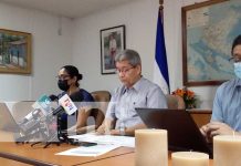 Conferencia de prensa sobre acuerdo TLC entre China y Nicaragua