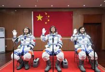¡Sin complicaciones! China envió a tres astronautas a su estación espacial China envió a tres astronautas a su estación espacial