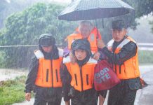 China activó nivel 3 de respuesta tras las fuertes lluvias e inundaciones