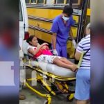 Momentos que apoyan a la mujer que dio a luz en Chinandega