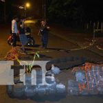 Motociclista lesionado tras impactar contra un muro en Juigalpa, Chontales Accidente de tránsito en Juigalpa, Chontales