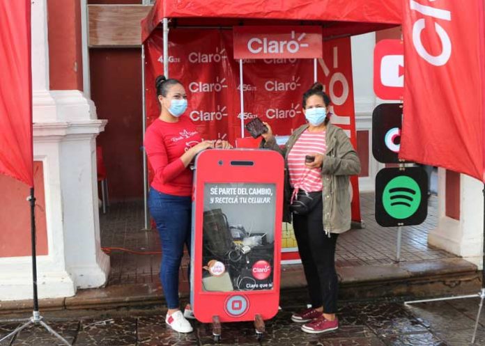 Reciclatón de Claro Nicaragua desde Granada