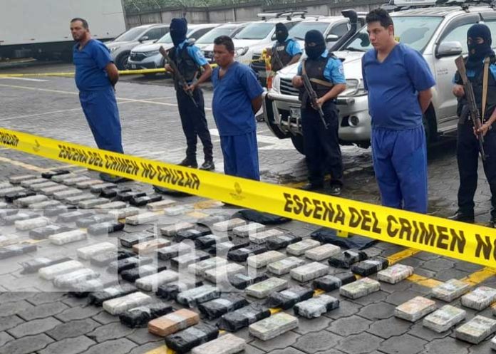 Incautación de gran cantidad de cocaína en Acoyapa, Chontales