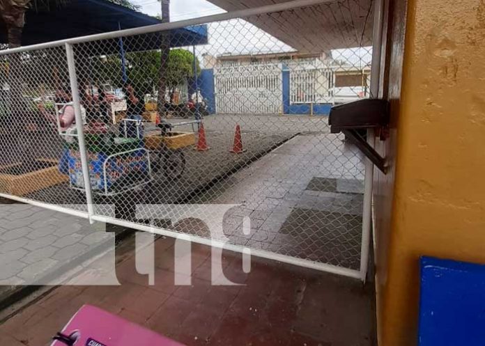Imagen del Colegio Bautista, en Managua