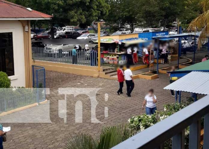 Imagen del Colegio Bautista, en Managua