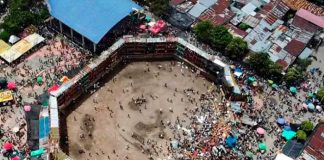 Desplome en plaza de toros dejó cuatro muertos y varios heridos en Colombia