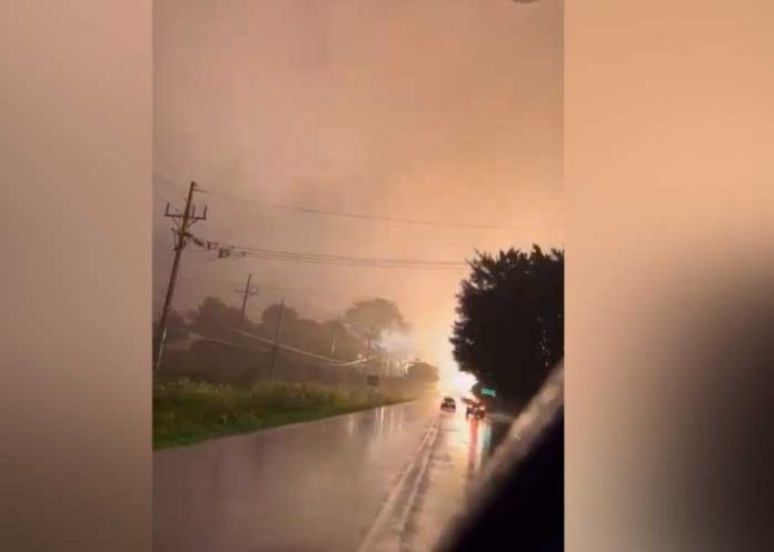 ¡La noche se convirtió en día! Tras fuerte tormenta en Garabito, Costa Rica