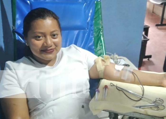 Donación de sangre en Boaco