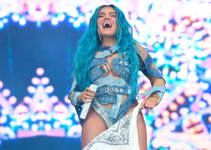 ella Karol G, la Bichota, lista para cantar hoy en Honduras