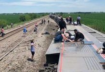 Múltiples heridos tras descarrilamiento de tren en Missouri, Estados Unidos Múltiples heridos tras descarrilamiento de tren en Missouri, Estados Unidos